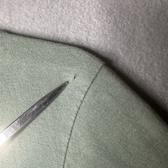 The North Face Shirt Women Small Green Spellout Block Graphic Hike Camp Outdoors - Picture 7 of 8